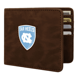 North Carolina State Wolfpack Shield Wallet - Brown