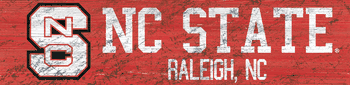 North Carolina State Wolfpack Team Name Sign