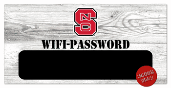 North Carolina State Wolfpack Wifi Password 6x12 Sign