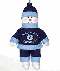 North Carolina Tar Heels 10" Snowflake Friends