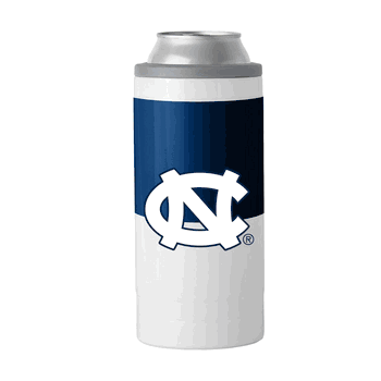 North Carolina Tar Heels 12oz Colorblock Slim Can Coolie