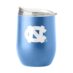 North Carolina Tar Heels 16oz Flipside Powder Coat Curved Beverage