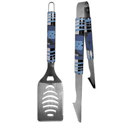 North Carolina Tar Heels 2 pc Steel Tailgate BBQ Set