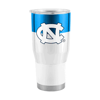 North Carolina Tar Heels 30oz Colorblock Stainless Tumbler