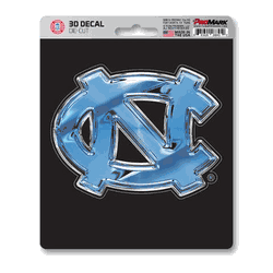 North Carolina Tar Heels 3D Decal Sticker