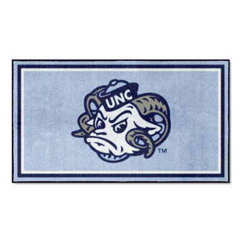 North Carolina Tar Heels 3ft. x 5ft. Plush Area Rug