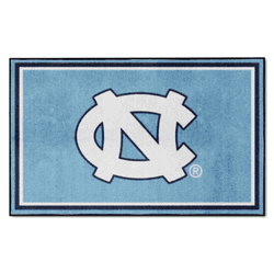 North Carolina Tar Heels 4ft. x 6ft. Plush Area Rug