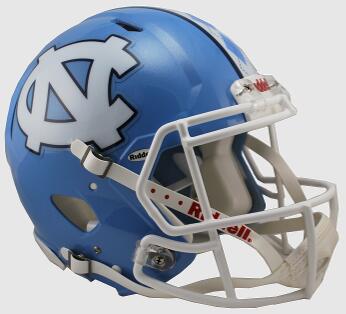 North Carolina Tar Heels  Authentic Speed Full Size Football Helmet