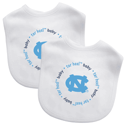 North Carolina Tar Heels Baby Bibs 2-Pack