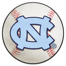 North Carolina Tar Heels Baseball Rug - 27in. Diameter