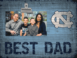 North Carolina Tar Heels Best Dad Clip Frame