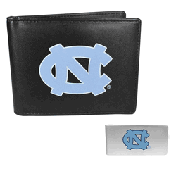 North Carolina Tar Heels Bi-fold Wallet & Money Clip