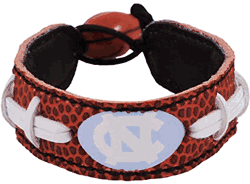 North Carolina Tar Heels Bracelet Classic Football CO