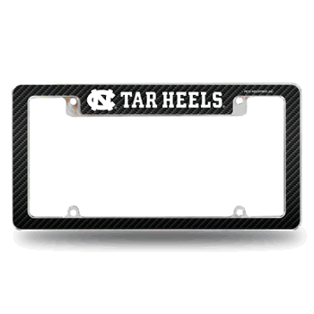 North Carolina Tar Heels Carbon Fiber 12