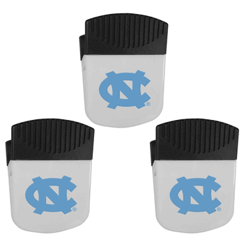North Carolina Tar Heels Chip Clip Magnets, 3pk