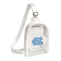 North Carolina Tar Heels Clear Mini Sling Stadium Bag