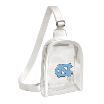 North Carolina Tar Heels Clear Mini Sling Stadium Bag