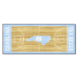 North Carolina Tar Heels Court Runner Rug - 30in. x 72in.