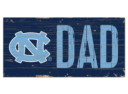 North Carolina Tar Heels Dad Sign