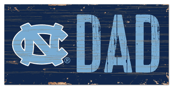 North Carolina Tar Heels Dad Sign