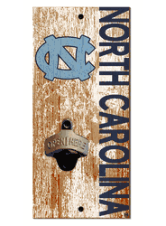North Carolina Tar Heels Distressed Bottle Opener