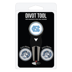 North Carolina Tar Heels Divot Tool Pack - Signature tool w/ 3 markers