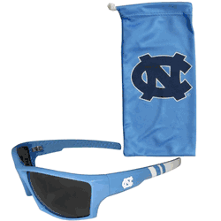 North Carolina Tar Heels Edge Wrap Sunglass and Bag Set