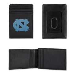 North Carolina Tar Heels  Embroidered Front Pocket Wallet - Slim/Light Weight
