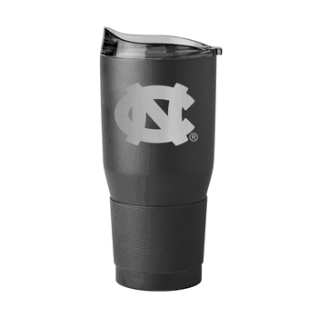 North Carolina Tar Heels Etch 30oz Black Powdercoat Tumbler