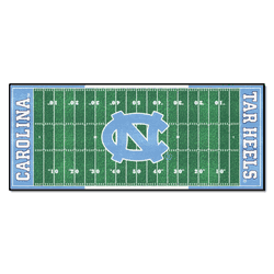 North Carolina Tar Heels Field Runner Mat - 30in. x 72in.