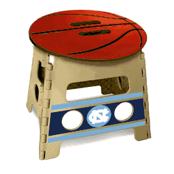 North Carolina Tar Heels Folding Step Stool - 13in. Rise