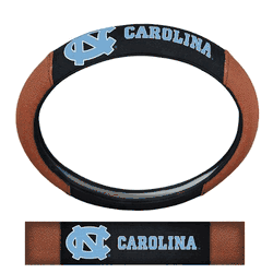 North Carolina Tar Heels Football Grip Steering Wheel Cover 15" Diameter