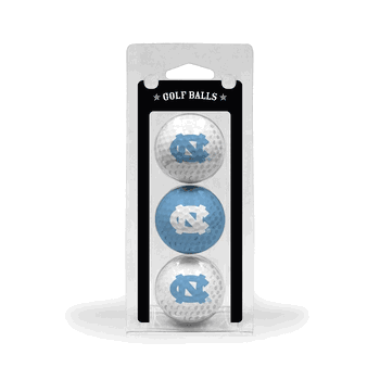 North Carolina Tar Heels Golf Balls - 3 Pack