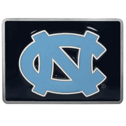 North Carolina Tar Heels Hitch Cover Class II and Class III Metal Plugs