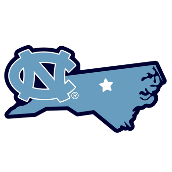 North Carolina Tar Heels Home State 11 Inch Magnet