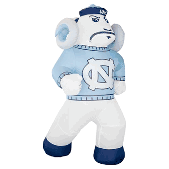 North Carolina Tar Heels 7 FT Inflatable Mascot