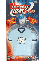North Carolina Tar Heels Keychain Jersey Keylight CO