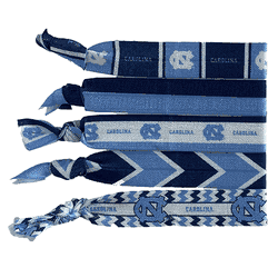 North Carolina Tar Heels Knotted Hair Tie