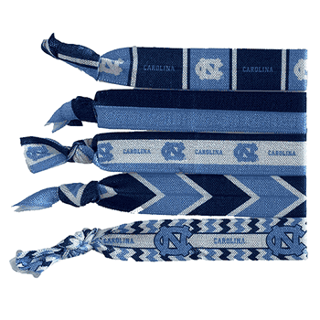 North Carolina Tar Heels Knotted Hair Tie