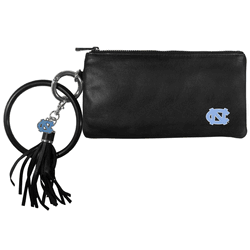 North Carolina Tar Heels Leather Women's Bracelet Wallet