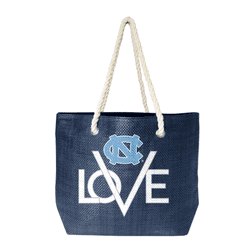 North Carolina Tar Heels Love Tote