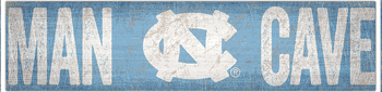 North Carolina Tar Heels Man Cave Sign