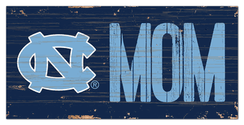 North Carolina Tar Heels MOM Sign