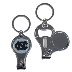 North Carolina Tar Heels Nail Care/Bottle Opener Key Chain
