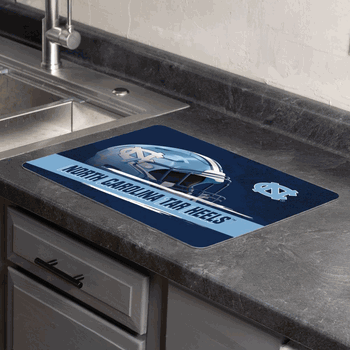 North Carolina Tar Heels NCAA Concrete Dish Drying Pad 15x20 inches