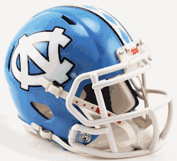 North Carolina Tar Heels NCAA Mini Speed Football Helmet
