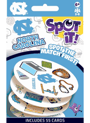 North Carolina Tar Heels NCAA Spot It! Game