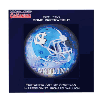 North Carolina Tar Heels Paperweight Domed