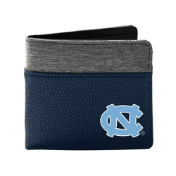 North Carolina Tar Heels Pebble BiFold Wallet NAVY