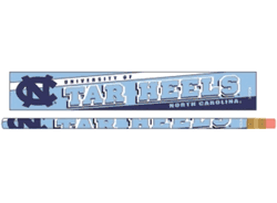 North Carolina Tar Heels Pencil 6 Pack